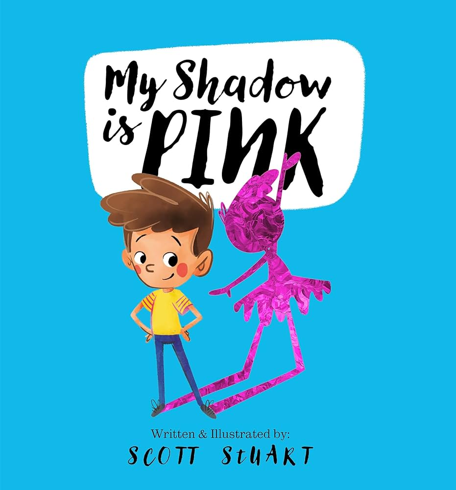 My Shadow is Pink Book Cover